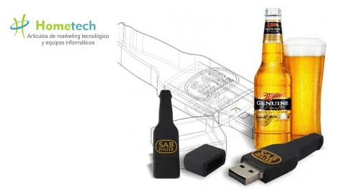 32GB Customized USB Flash Drive / SABMILLER beer custom usb memory stick 2.0 Computer Accessories