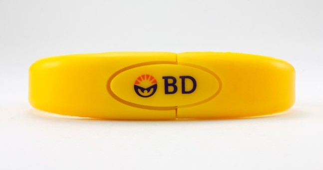 Silicon Wristband USB Flash Drive, USB 2.0 Wristband USB Memory Flash Drive