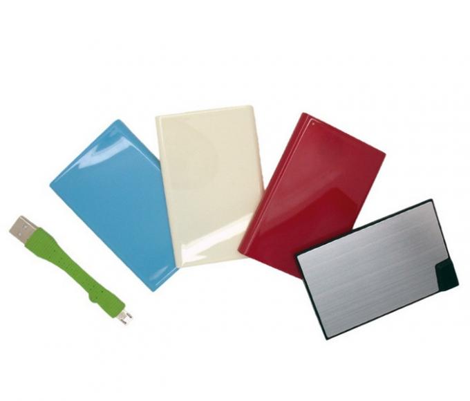 Ultra Thin 5mm Credit Card Power Bank 1500mAh 0.50cm