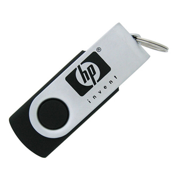 Customised Swivel Twist USB Sticks With Aluminum Armor /  Light LED