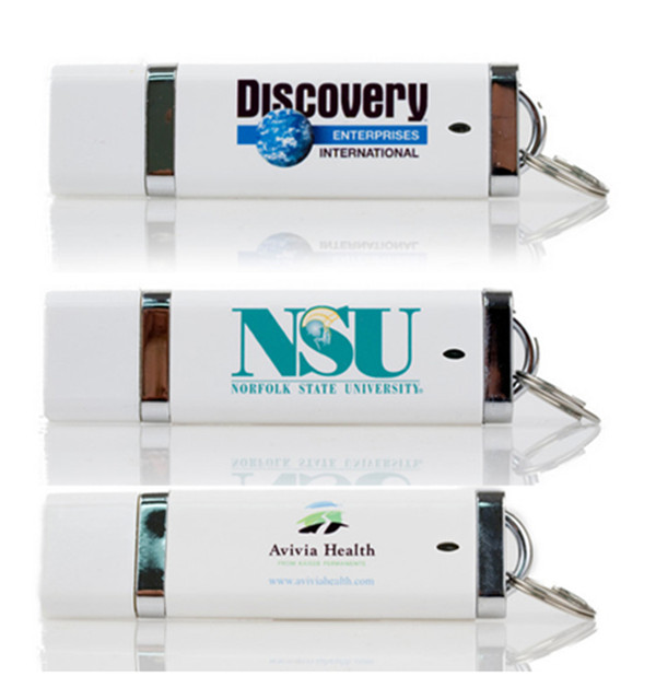 Colorful Plastic USB 2.0 Flash Memory Drive With Logo Printing