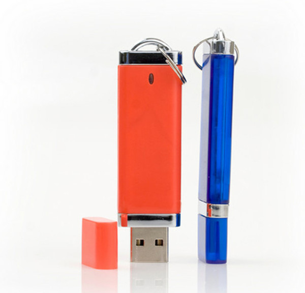 Colorful Plastic USB 2.0 Flash Memory Drive With Logo Printing