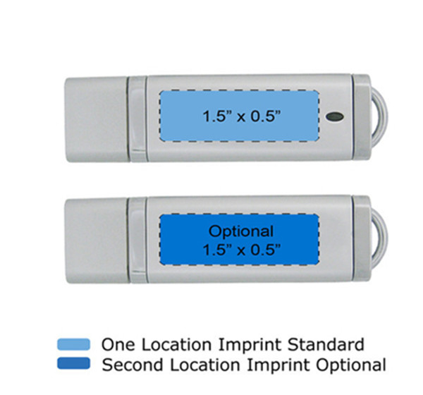 Colorful Plastic USB 2.0 Flash Memory Drive With Logo Printing