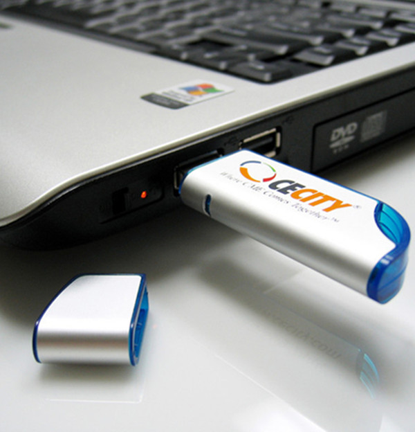 Plastic USB 2.0 Flash Disk , Fast USB Flash Drive for Promotion Gift