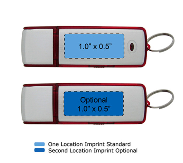 Dark Red Plastic USB Flash Memory , USB Flash Drives 16GB 8GB 4GB