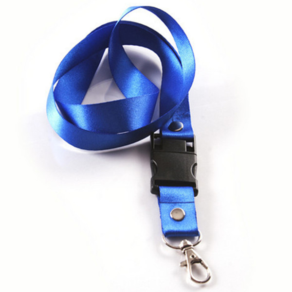 Blue 4GB/ 8GB Lanyard Plastic USB Flash Driver 2.0 , Black USB Key 2.0