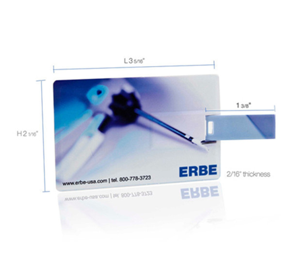 Custom Logo Plastic Credit Card USB Storage Device Personalized
