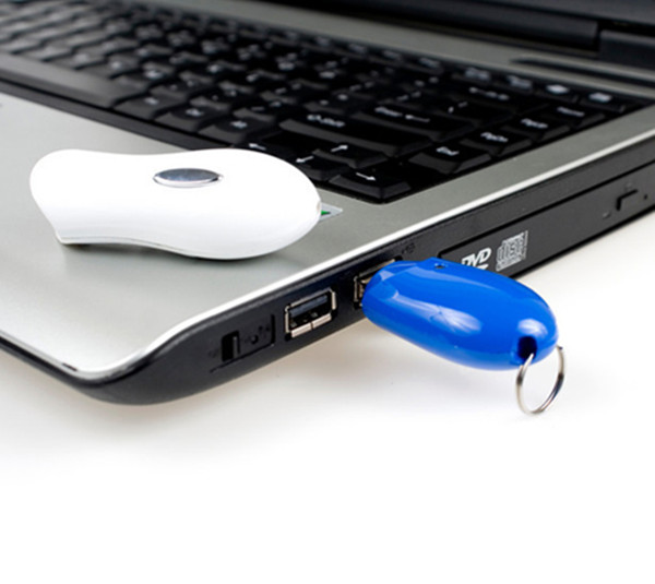 Silver / Black Plastic USB Flash Drive / Disk Portable Creative Design