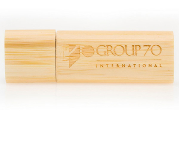 Gift Engraving Bamboo Customised Usb Flash Drives Eco Frinendly