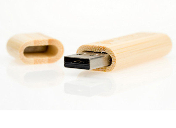 Gift Engraving Bamboo Customised Usb Flash Drives Eco Frinendly