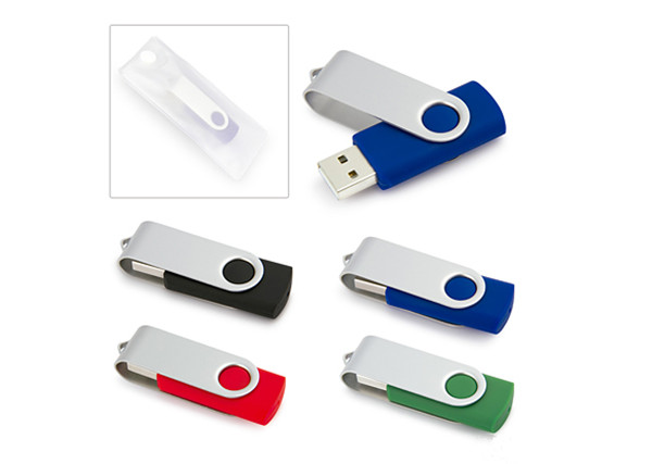 Colorful mini twister swivel plastic usb flash drive with custom logo printing