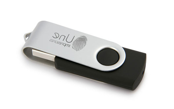 Black Swivel 1gb Custom Usb Flash Drives Bulk With Laser Or Printing Logo