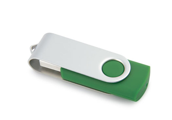 Metal Green Promotional Usb Flash Drives L 56mm X W 18mm X D 10mm