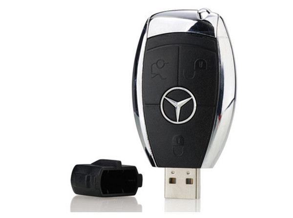 Plastic USB Flash Drive Creative Car Key USB Flash Drive 512MB, 1GB, 2GB, 4GB. 8GB Metal Key Pendrive USB
