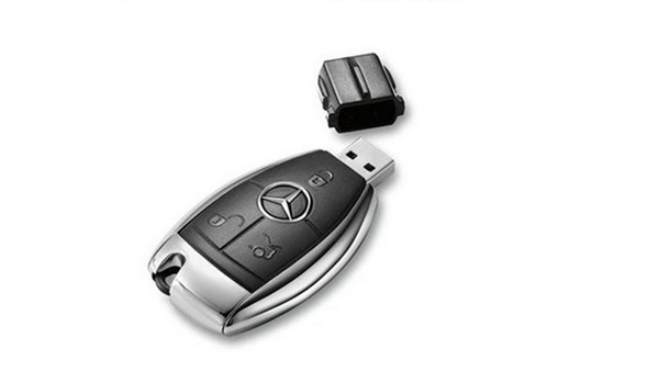 Plastic USB Flash Drive Creative Car Key USB Flash Drive 512MB, 1GB, 2GB, 4GB. 8GB Metal Key Pendrive USB
