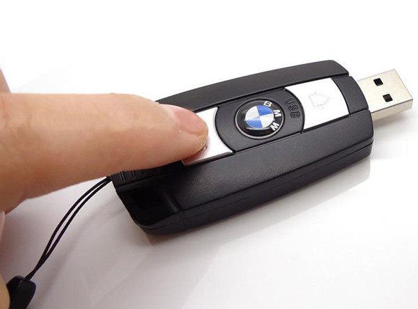 Black plastic Car Key usb flash drive pen drive 512MB , 1GB - 2TB memory stick pen drive usb flash card disk