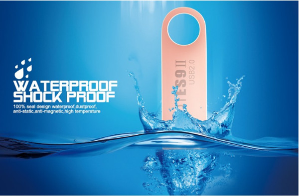 Metal Thumb Drives usb2.0 pen drive 32gb pendrive 16gb 8gb 4g memoria usb stick mini gift Flash  for business people