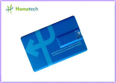 Blue Bank Credit Card  USB 2.0 Storage Device , Pen Drive Card
