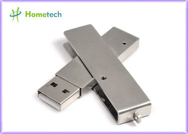 Rectangle Metal Twist USB Sticks Password Traveler For Office