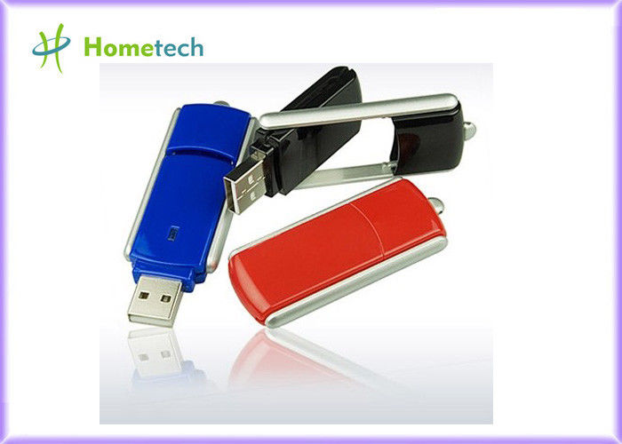 Flip Plastic Twist USB Sticks Custom Printed , Memory Stick Pen Drive