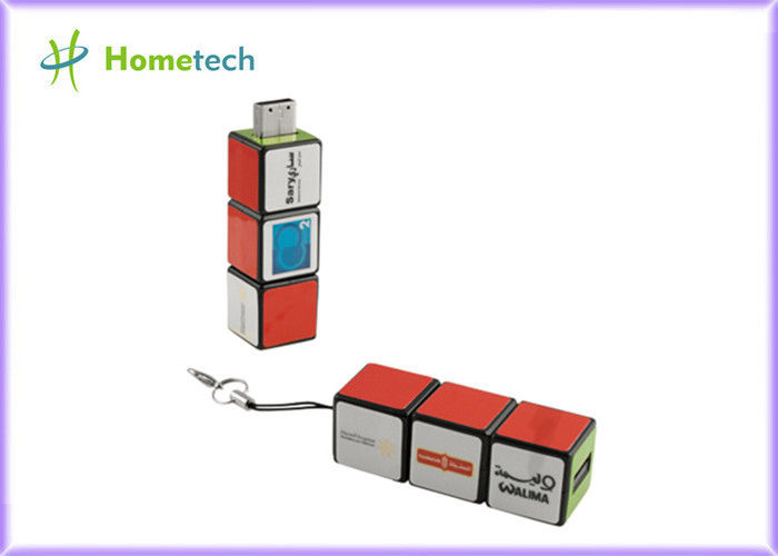 1GB , 2GB Plastic USB Flash Drive Rubik Magic Cube USB Pen Drives