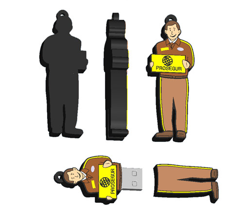 1GB - 64GB Cool Printed Cartoon Character USB Flash Drives Sticks for ...