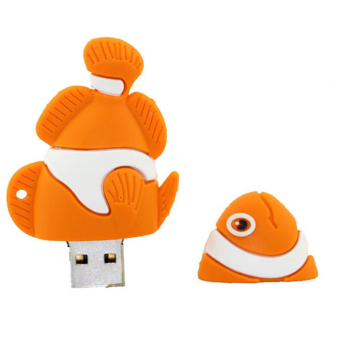 Custom Fish Shape USB 3.0 Stick 16GB 32GB 128GB High Speeds 64GB Memory ...