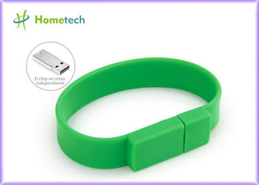 Promotional Gift  Silicone USB Wristband USB Flash Drive 4GB / 8GB