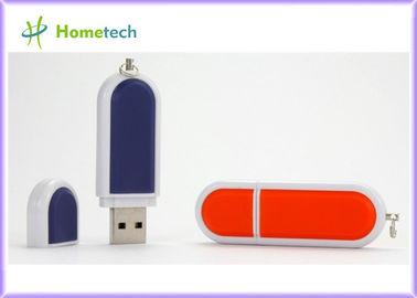 BLUE / ORANGE Plastic USB Flash Drive 2.0 USB Memory with Grade A chip