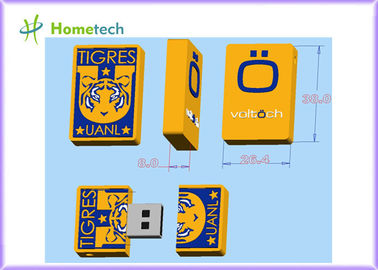 Mini TIGRES Customized USB Flash Drive 8GB / 16GB , football team logo 1GB / 2GB