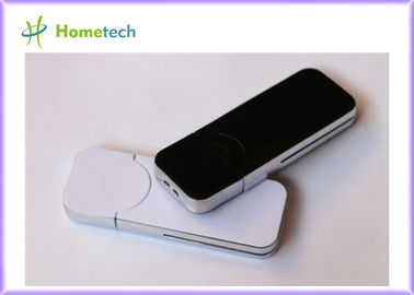 Buy Business White Plastic USB Flash Drive Small Custom USB 2.0 4GB online manufacture