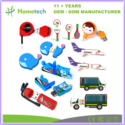 Buy Personalized 8GB 32GB 64GB Pen Drive Memory Stick Custom 3D Logo PVC Cartoon Shape online manufacture