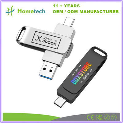 Buy High Speed 500 MB/s Metal Waterproof USB C Flash Drive Waterproof Large Capacity online manufacture