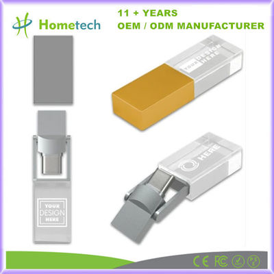 Buy Speed OTG USB C Flash Drive For Windows Mac Android Metal 0-60 Degrees Celsius online manufacture