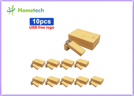 Buy Recycled Wood Bamboo USB Flash Drive 16GB 3.0 Eco Friendly With Wooden Box online manufacture