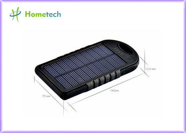 Buy Solar Lipstick Power Bank / Charger External Battery Dual USB Port online manufacture