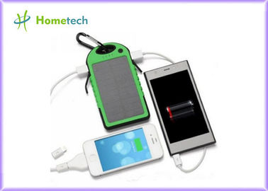 Buy 5V 1A Solar Shockproof Dual USB Port External Mobile Power Bank online manufacture