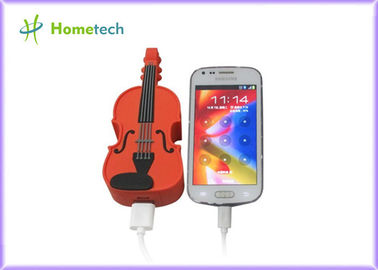 Buy PVC Unique Guitar Mobile Battery Backup Charger Universal USB Compact online manufacture