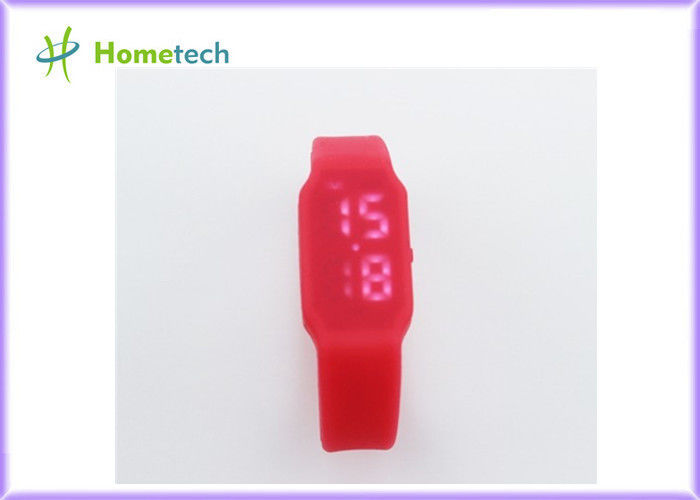 2GB to 32GB USB Flash Drive Multifunctional Silicon Bracelet LED Watch USB with Tf Card Slot