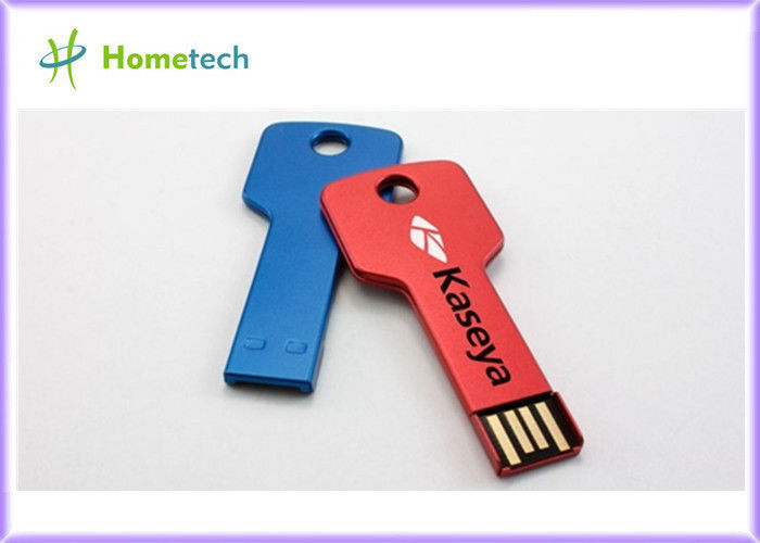 Waterproof Aluminium Key USB 2.0 U Disk / Key USB Memory Stick 4GB 8GB 16GB