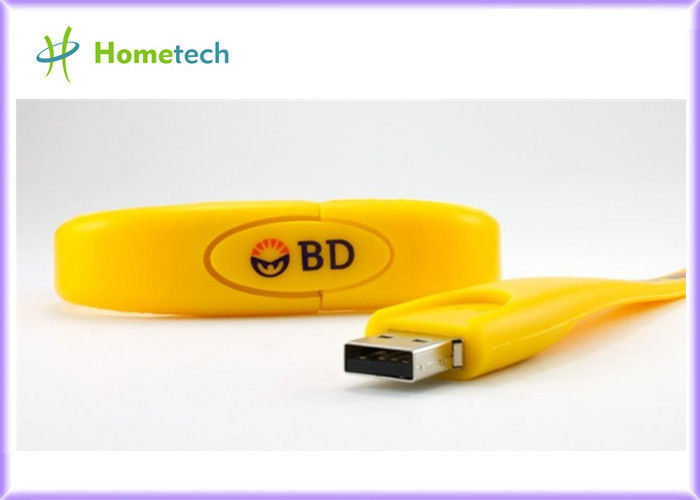 16GB Promotion Gift Wristband USB Flash Drive 2.0 / Logo Printing USB Flash Disk drives