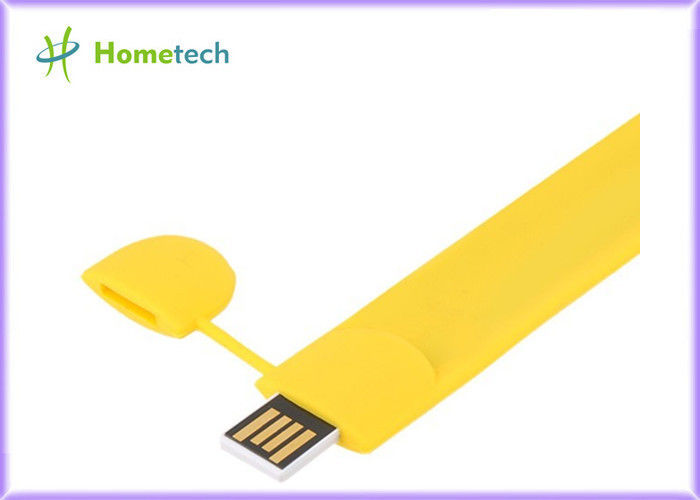 Fashionable Silicone Slap Wristband USB Flash Drive Bulk 4gb USB Flash Drive Memory
