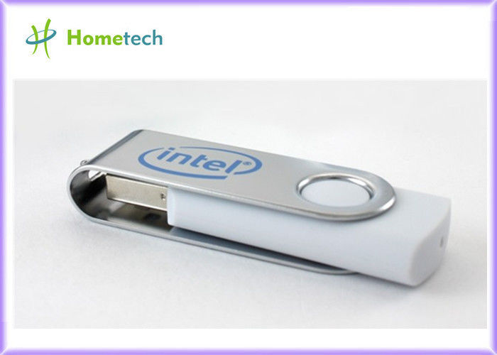 Promotional Metal Twist USB Stick with Free Logo Printing
