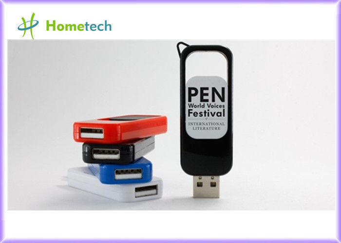 Plastic USB Flash Drive with Customized Printing Logo or Laser logo