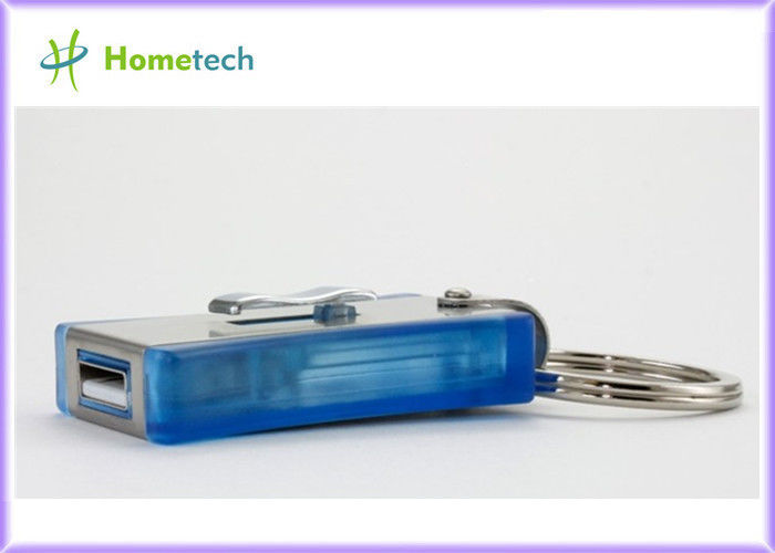 8GB / 16GB Promotion Plastic USB Flash Drive Keyring 3D Pendrive with Original Chip