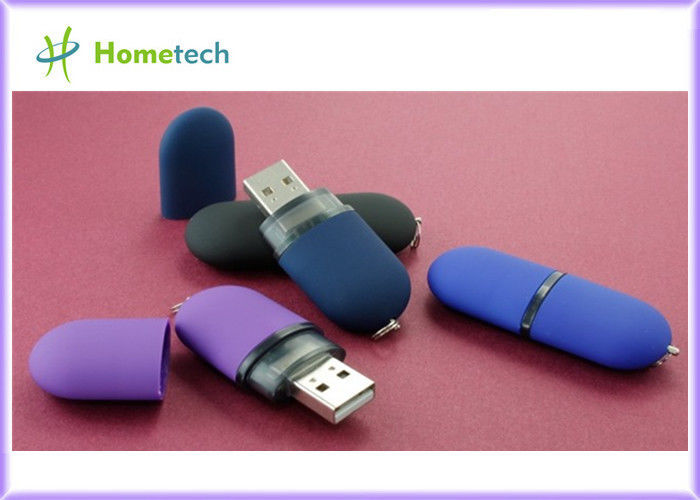 Simple Design Plastic USB Pendrive With Free Printing / Plastic USB Flash Drive
