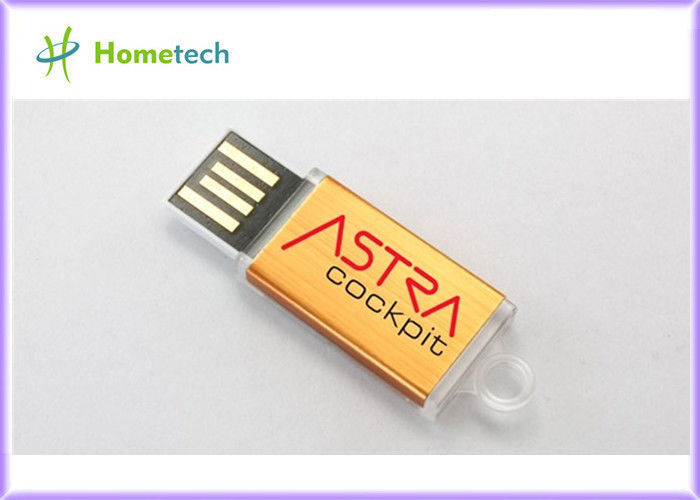 Office Stationery Rectangle Plastic USB Flash Drive 4GB 8GB , USB 2.0