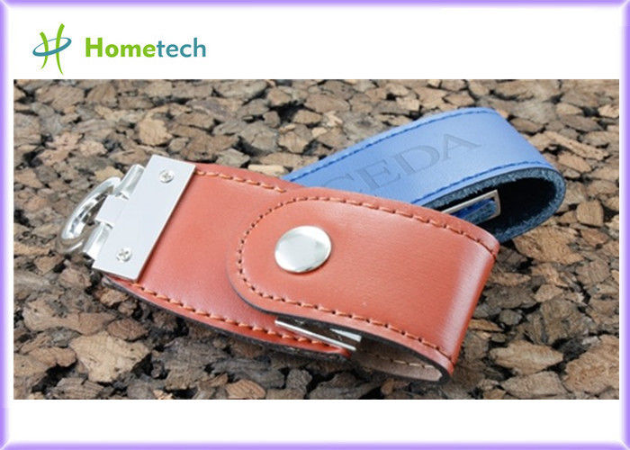 Hot!!! Leather USB Flash Disk With Free Imprinted Logo