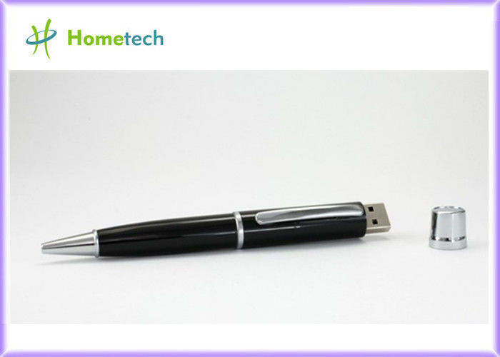 Custom gifts metal Pen Shape memory flash usb 2.0 &amp; 3.0 thumb drive 32gb 64gb 128gb with logo