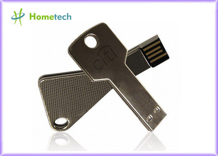 Metal Key Shaped USB Aluminium USB Flash Drive memory High Speed for Promotion Gift